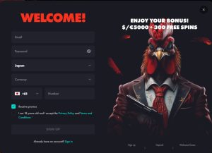 Rooster bet casino review